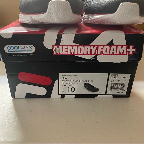 New Women's FILA Memory Foam Running Shoe size 10 - Picture 5 of 6